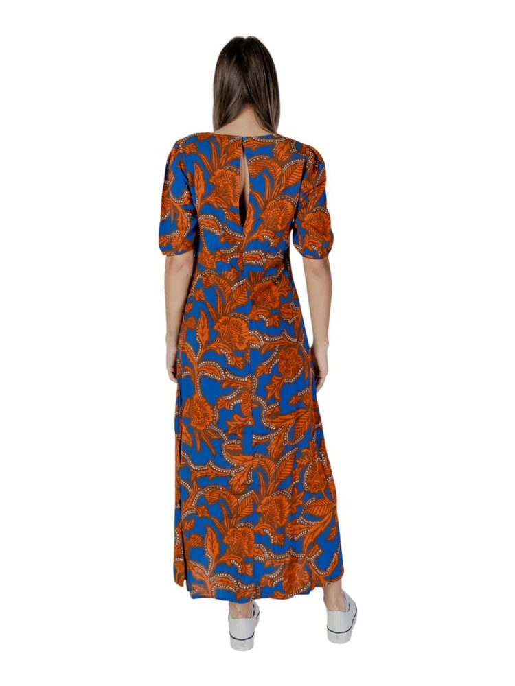 Blue Viscose Long Dress alternative