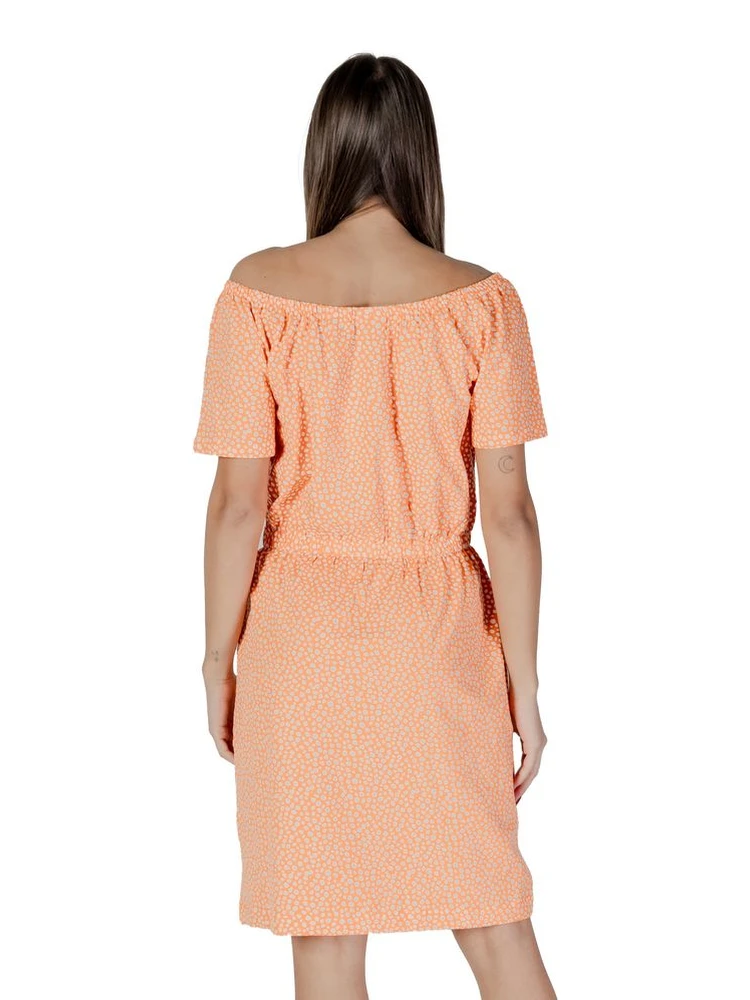 Orange Cotton Short Dress alternative