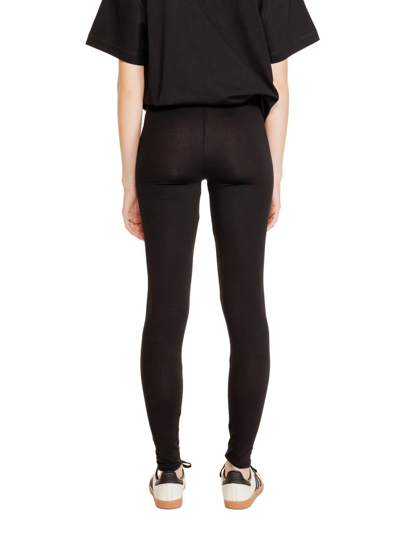 Black Cotton Leggings