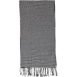 White Marabou Scarf