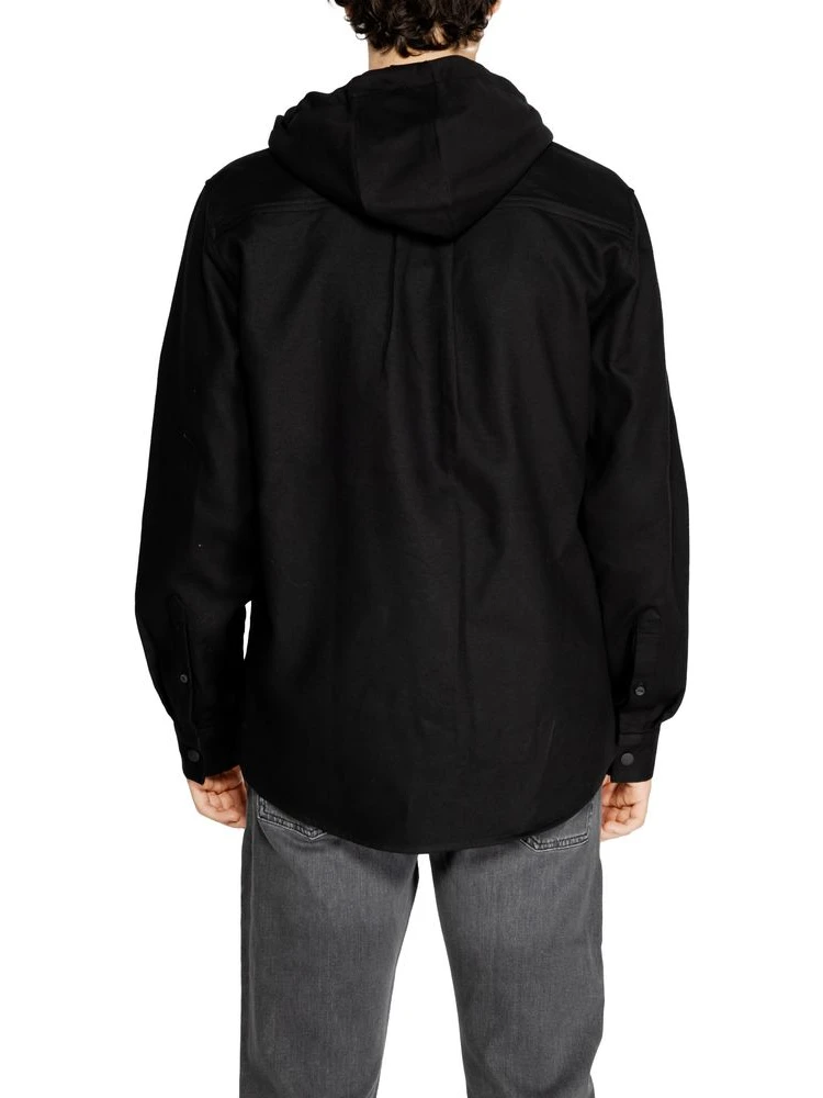Black Cotton Shell Jacket alternative