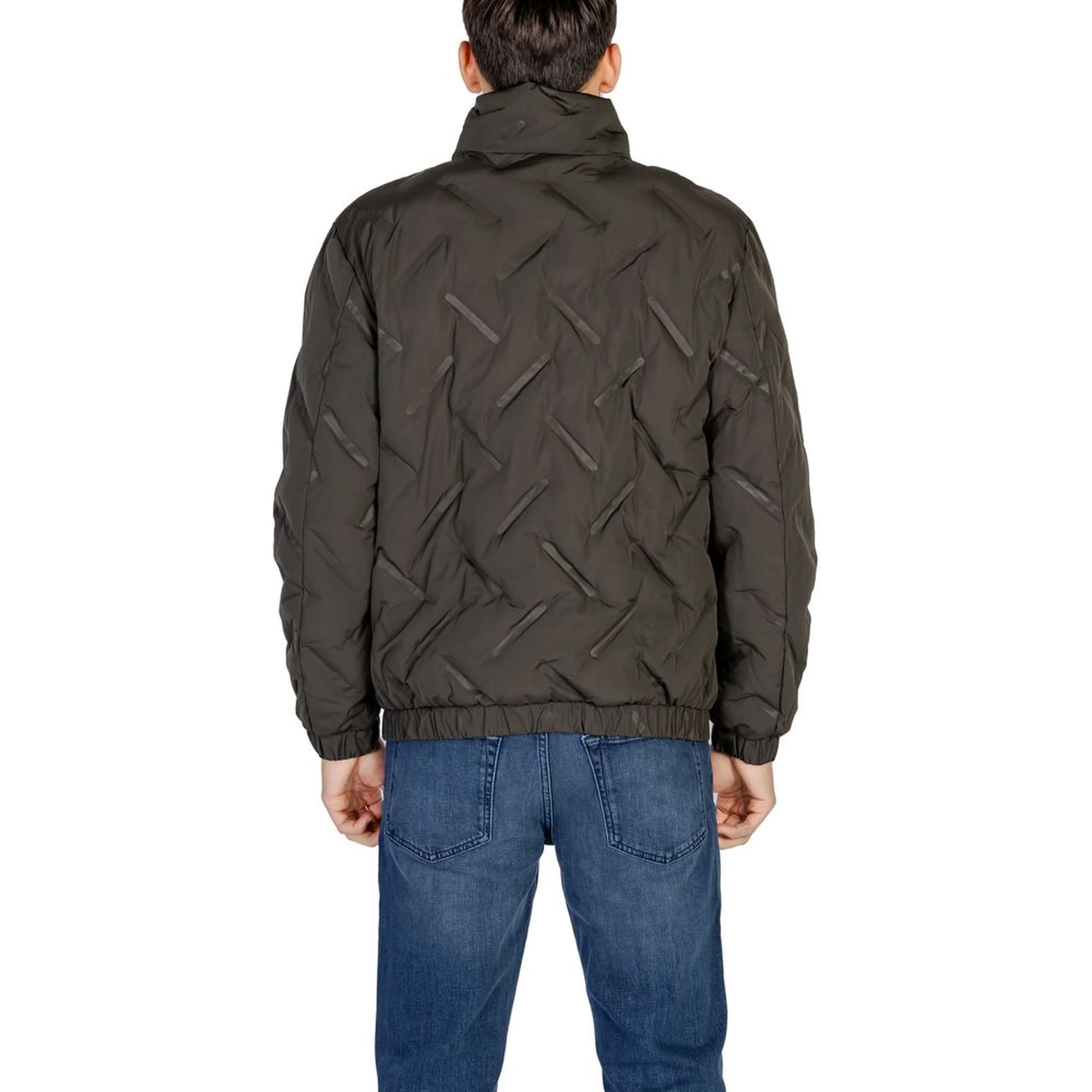 Green Polyester Jackets And Coat