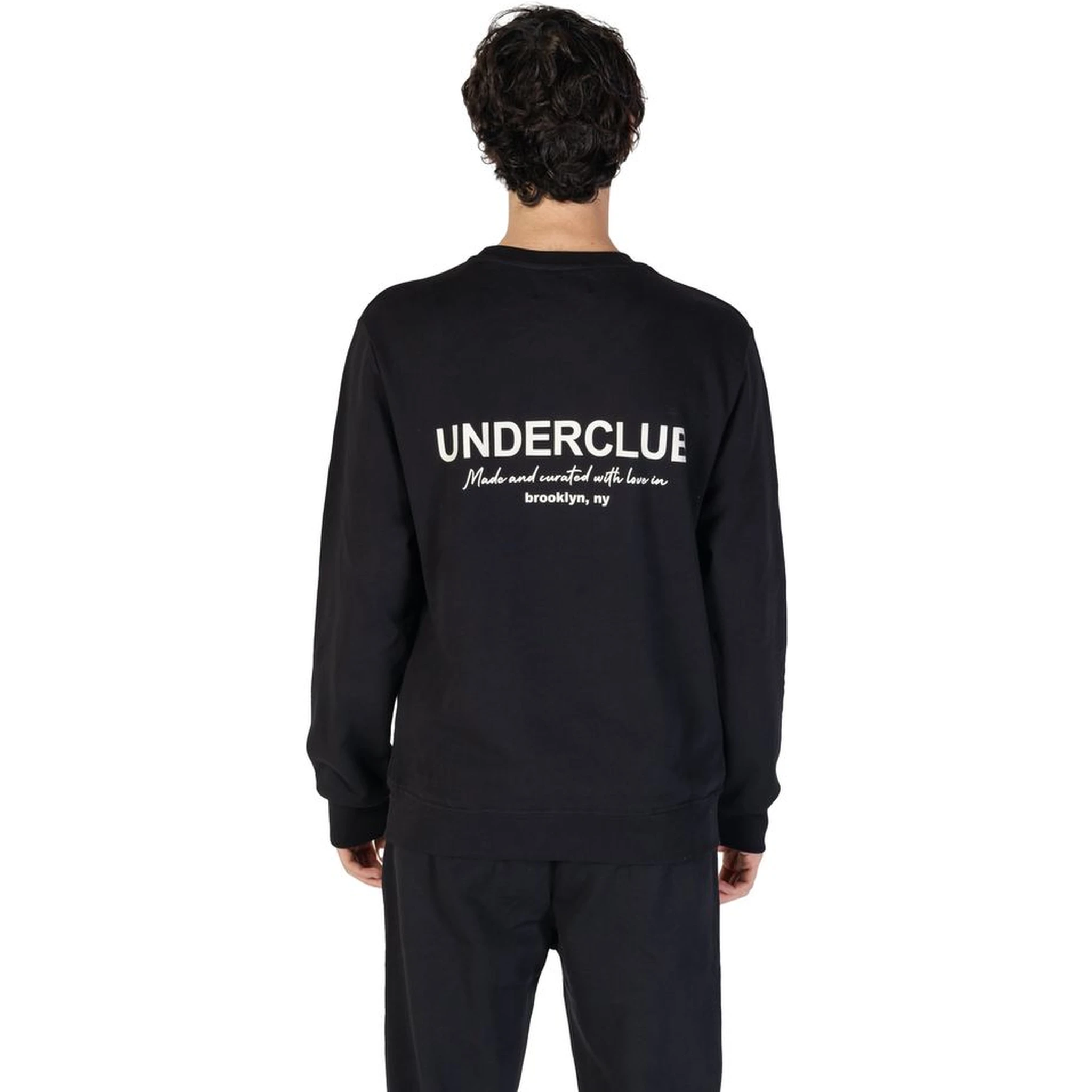 Black Cotton Sweatshirt