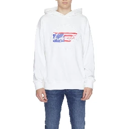 White Cotton Hoodie