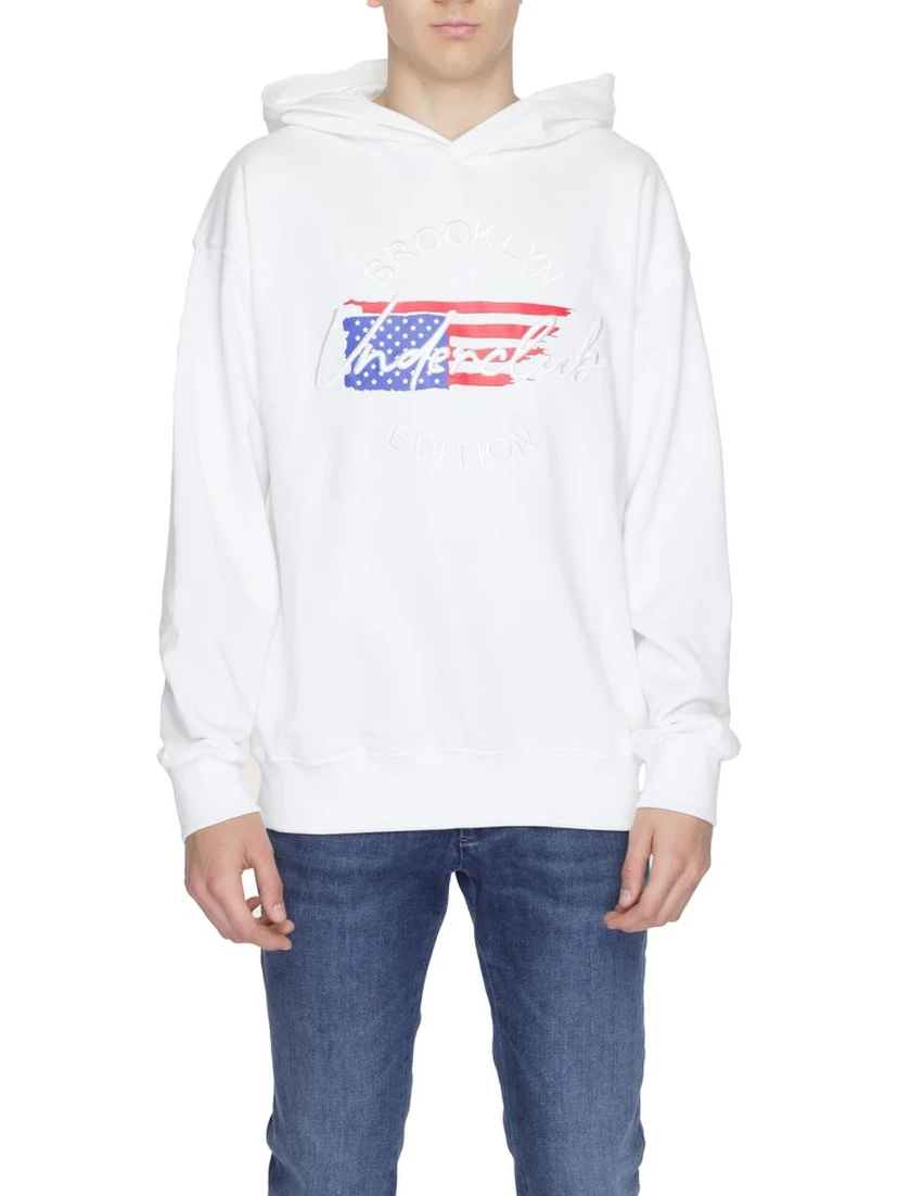 White Cotton Hoodie