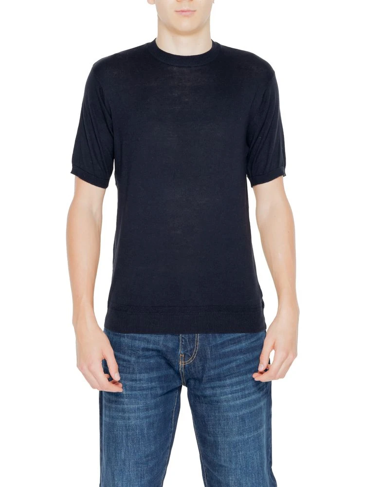 Black Cotton Sweatshirt