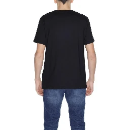 Black Cotton T-Shirt