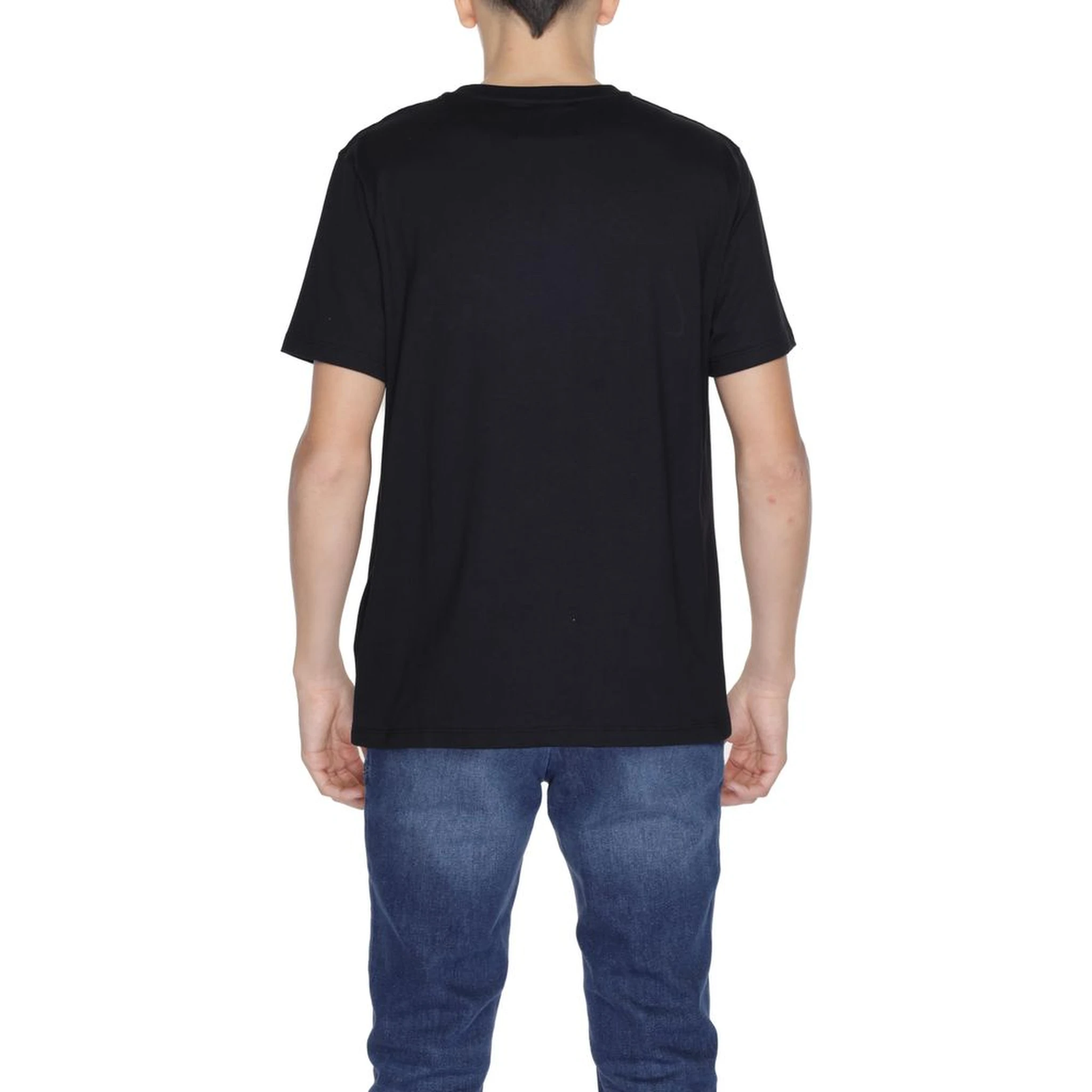 Black Cotton T-Shirt