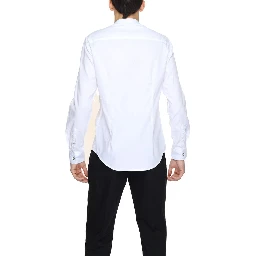 White Cotton Dress Shirt