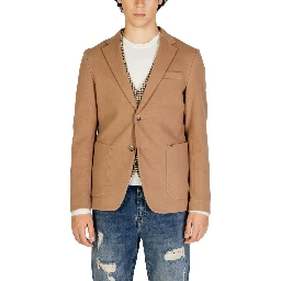 Beige Cotton Blazer