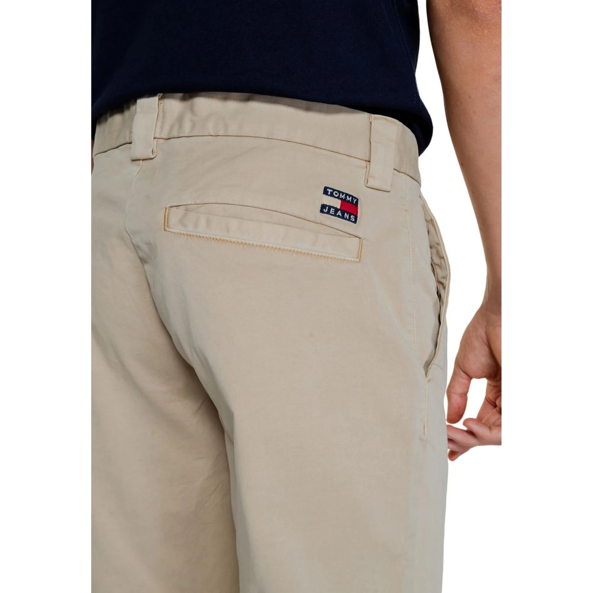 Gold Recycled Cotton Casual Pants