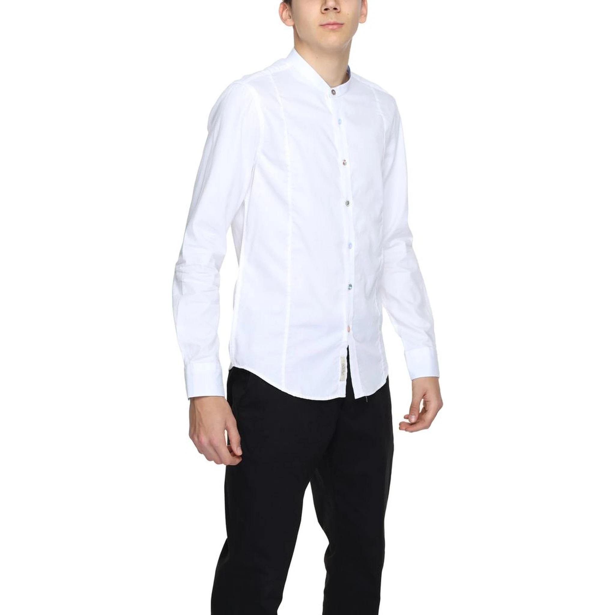 White Cotton Dress Shirt