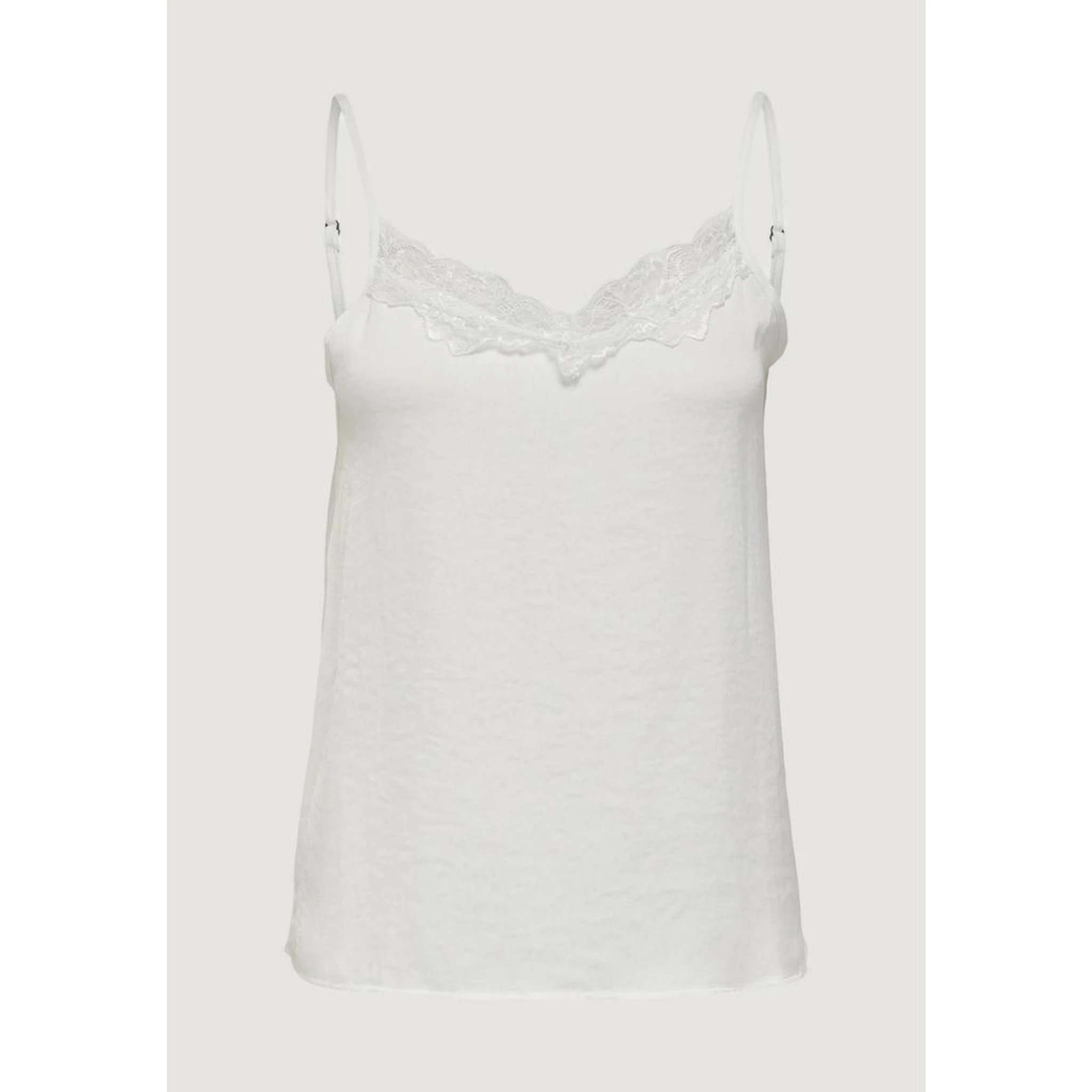 White Polyester Tank Tops