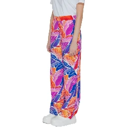 Multicolor Viscose Casual Pants