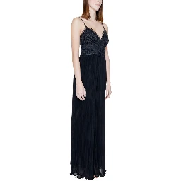 Black Polyester Jumpsuit