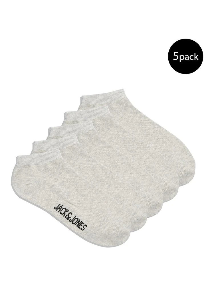 Gray Cotton Socks