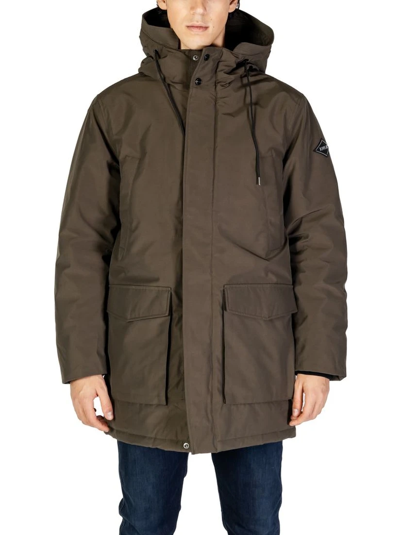 Green Polyamide Parka