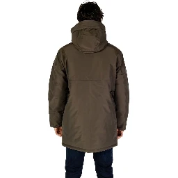 Green Polyamide Parka