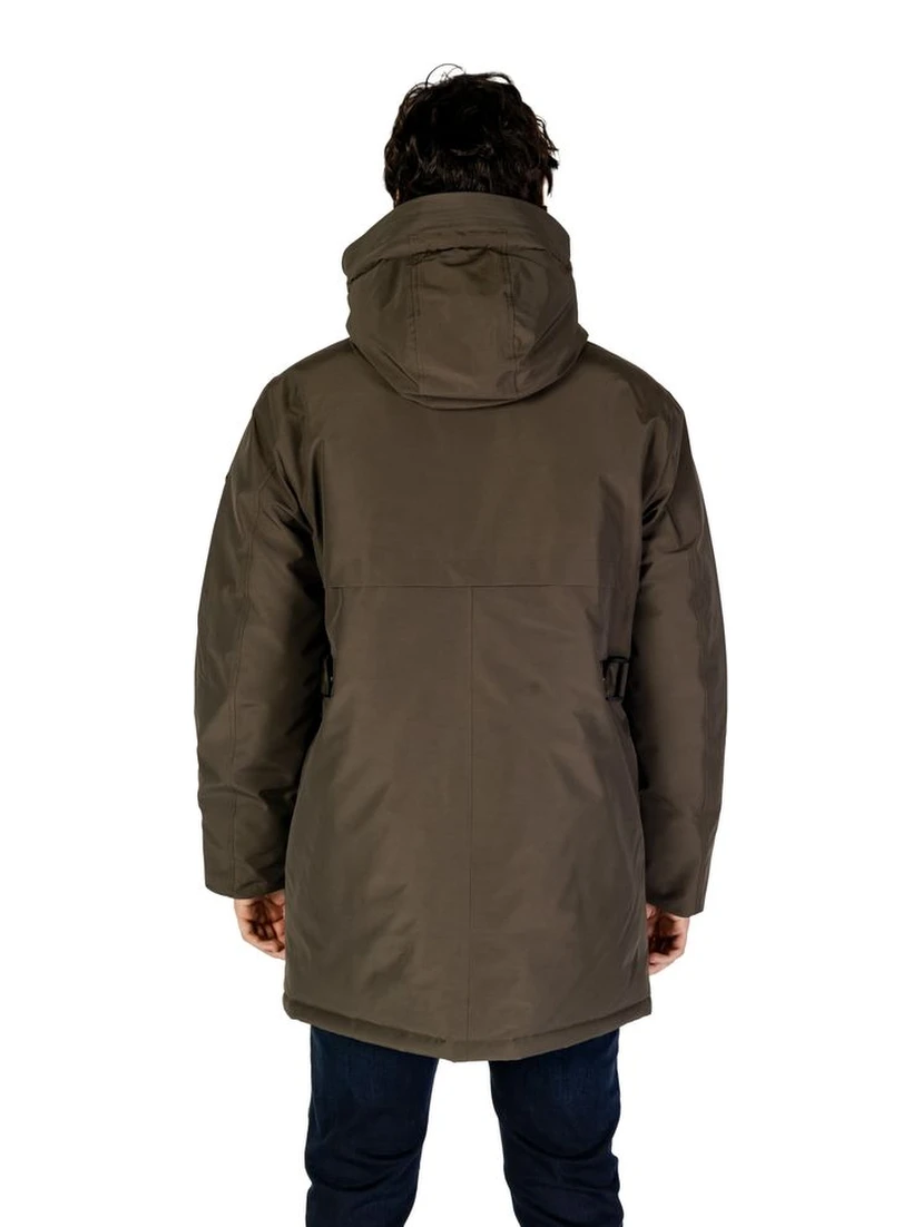 Green Polyamide Parka