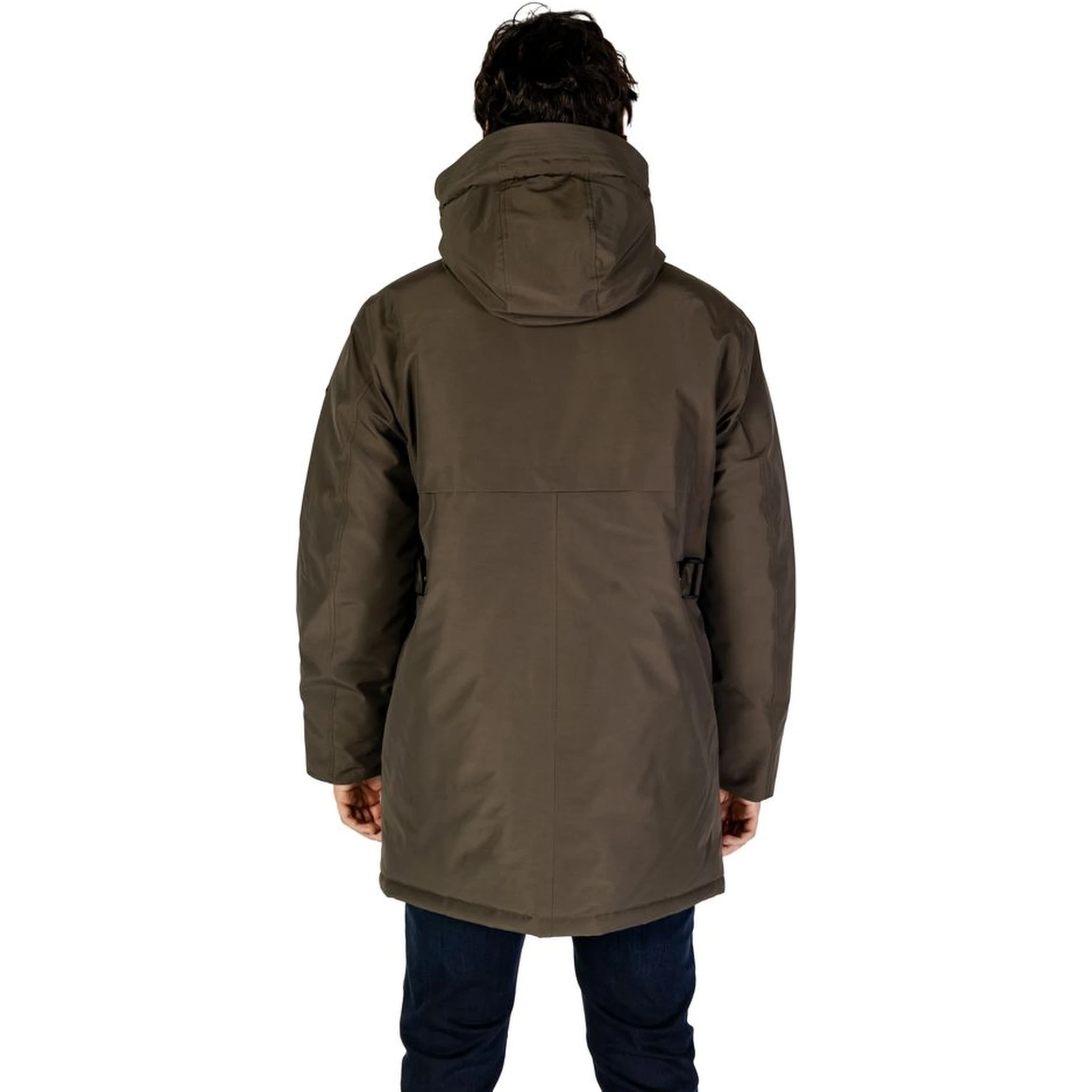 Green Polyamide Parka