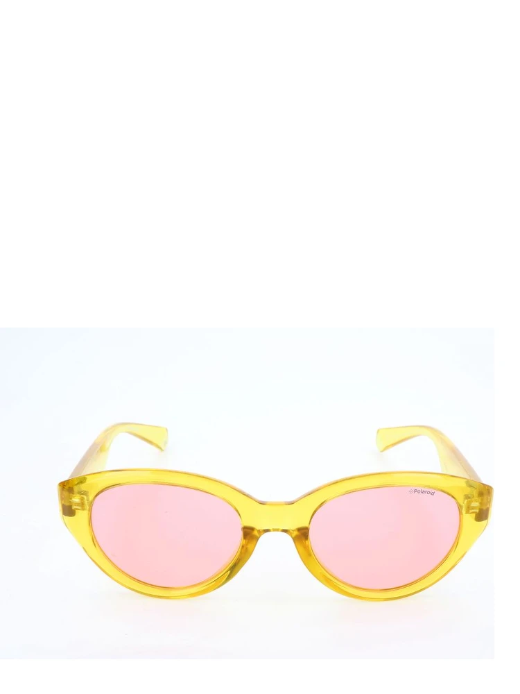 Yellow Polycarbonate Sunglasses