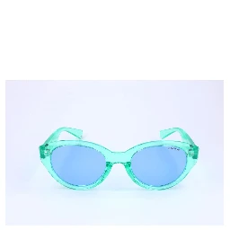 Blue Polycarbonate Sunglasses