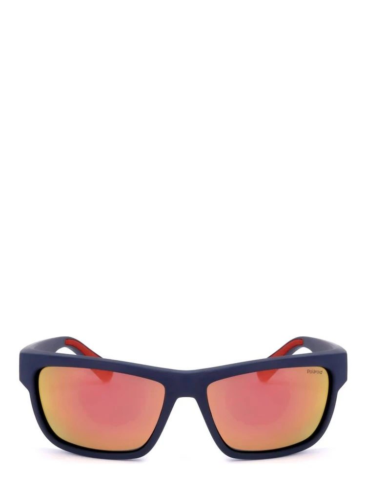 Blue Nylon Sunglasses
