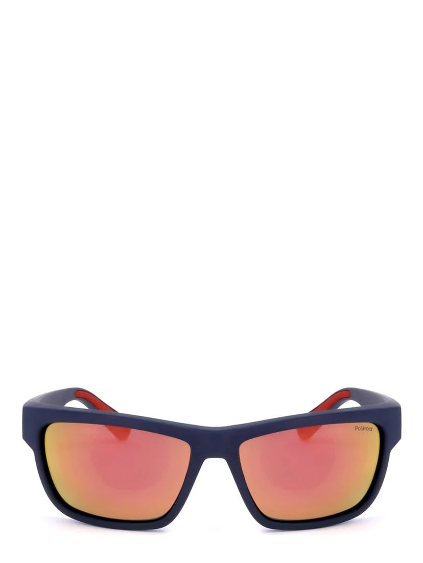 Blue Nylon Sunglasses