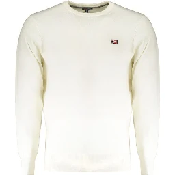 White Polyester Sweater