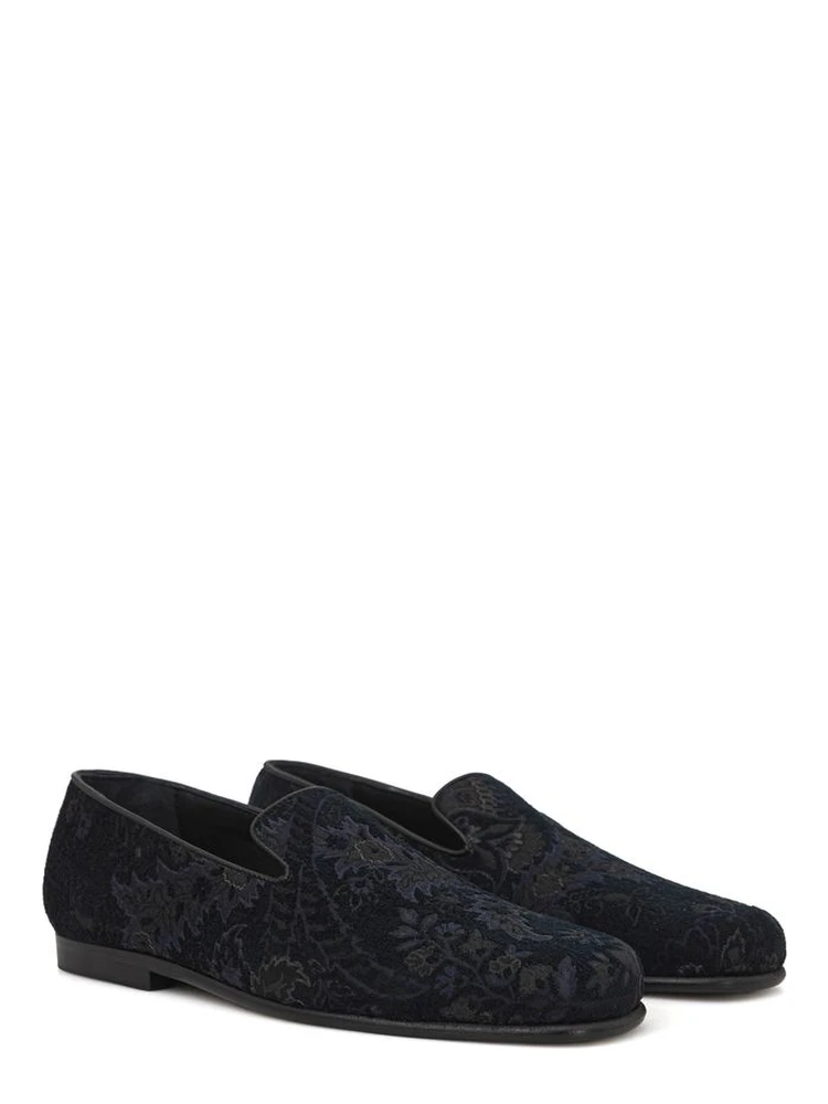 Blue Leather Slip-On Loafers alternative