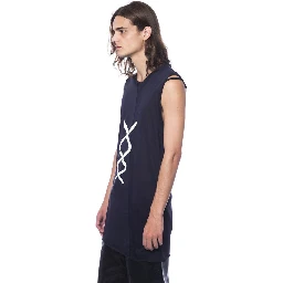 Black Cotton Tank Top