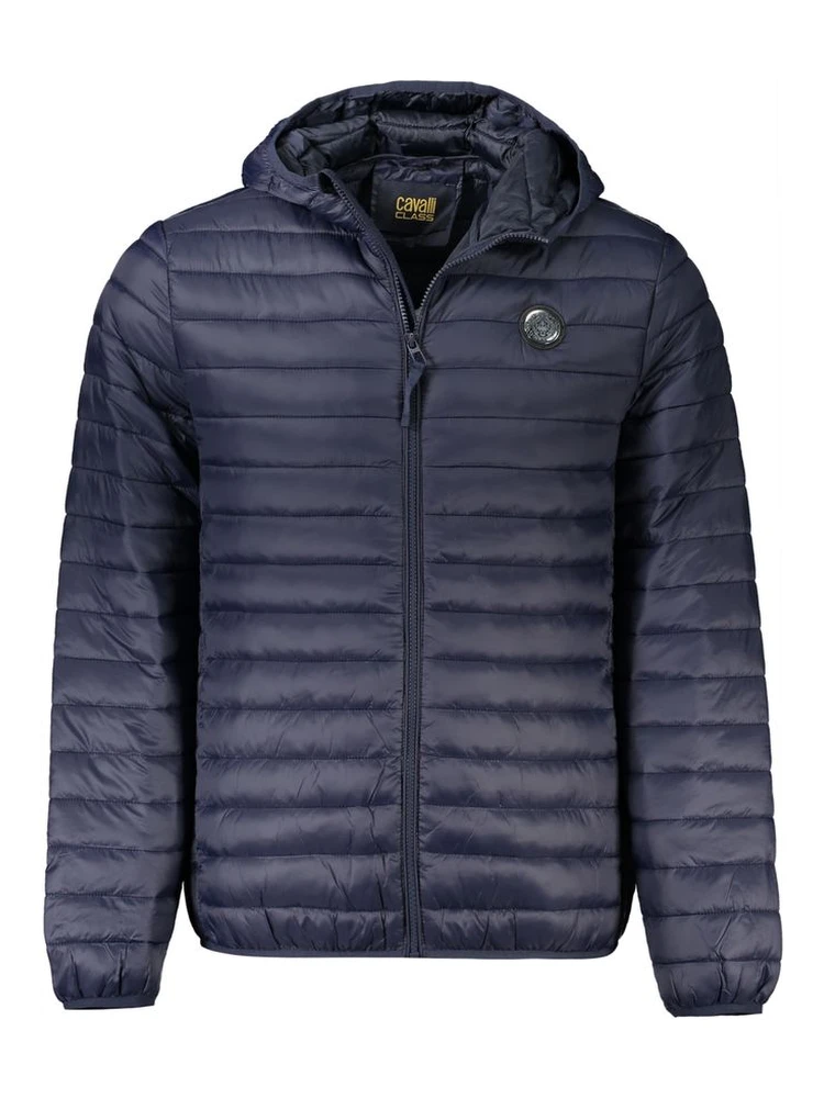 Blue Polyamide Jackets & Coat
