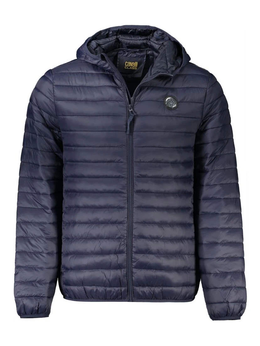 Blue Polyamide Jackets & Coat