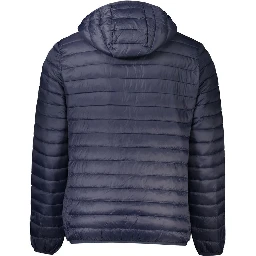 Blue Polyamide Jackets & Coat