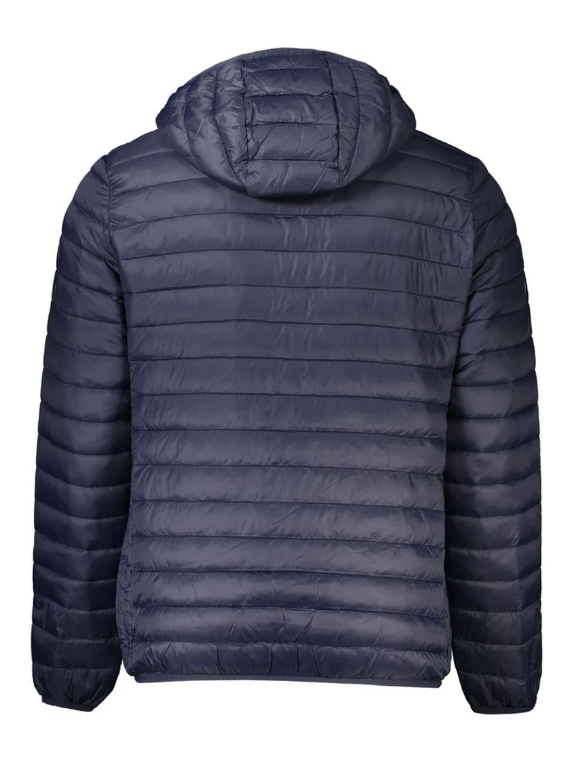 Blue Polyamide Jackets & Coat