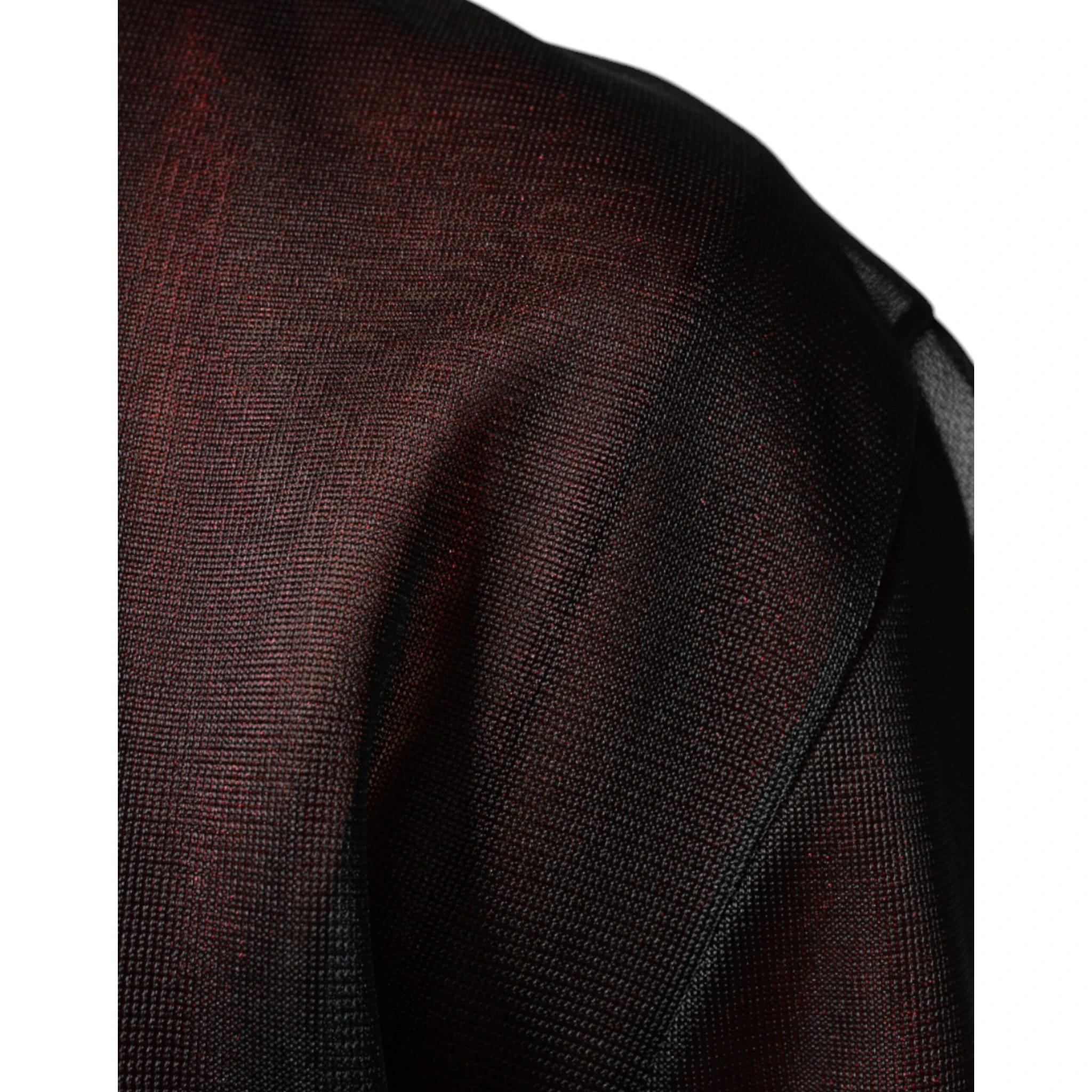 Brown Polyester Pullover Sweatshirt Sweater