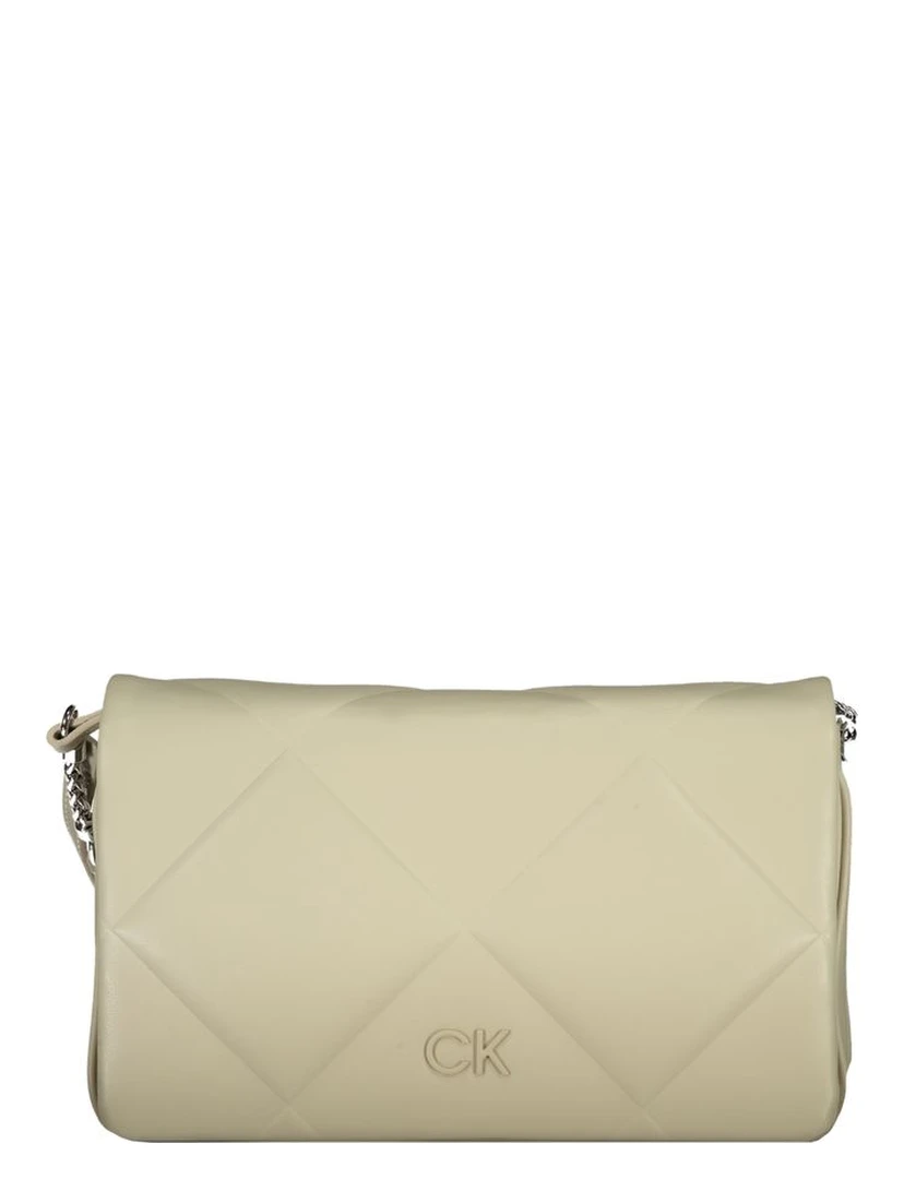 Beige Cotton Handbag