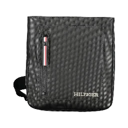 Black Polyethylene Shoulder Bag