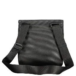 Black Polyethylene Shoulder Bag
