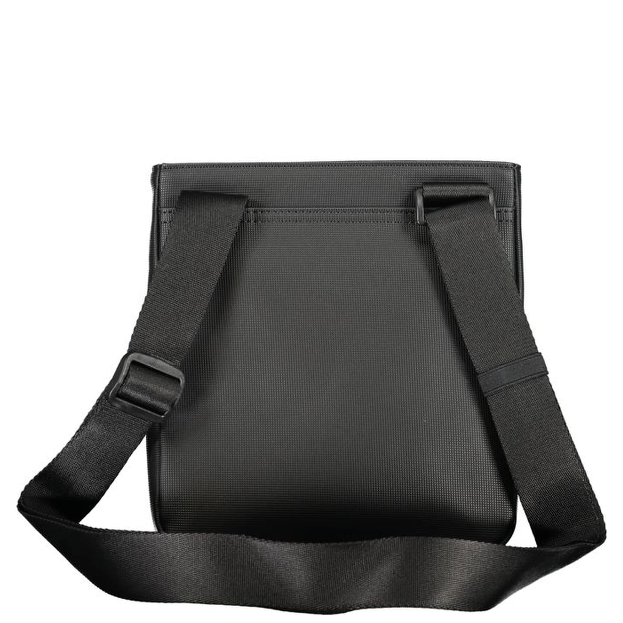 Black Polyethylene Shoulder Bag