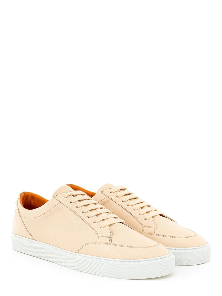 Pink Leather Low Top Sneakers alternative