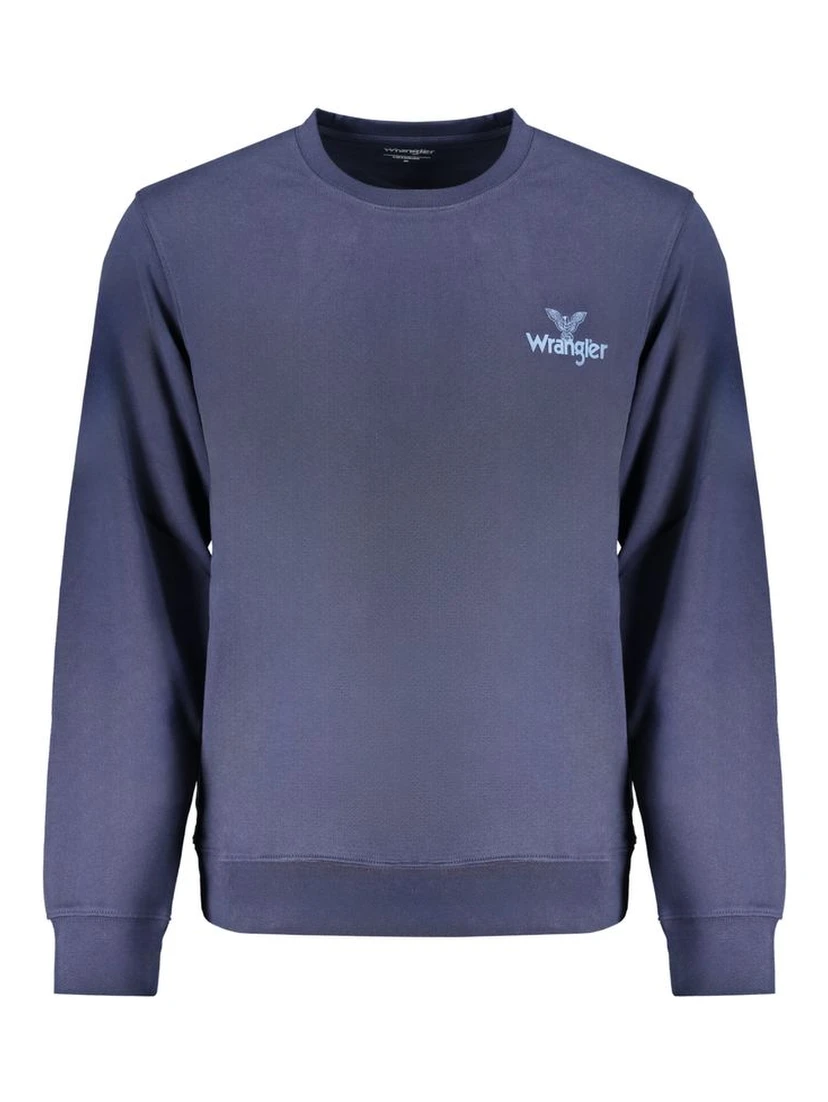 Blue Cotton Sweatshirt