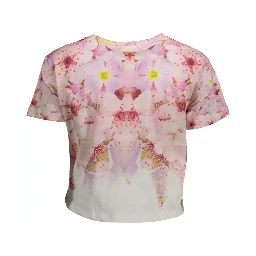 Pink Cotton Tops & T-Shirt