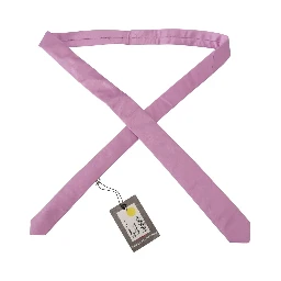 Pink Classic Men Necktie Accessory Silk Tie
