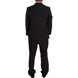 Dark Gray Single Breasted Formal Suit