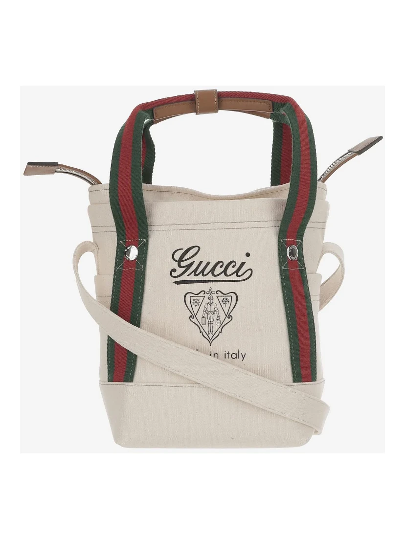 large printed canvas tote bag