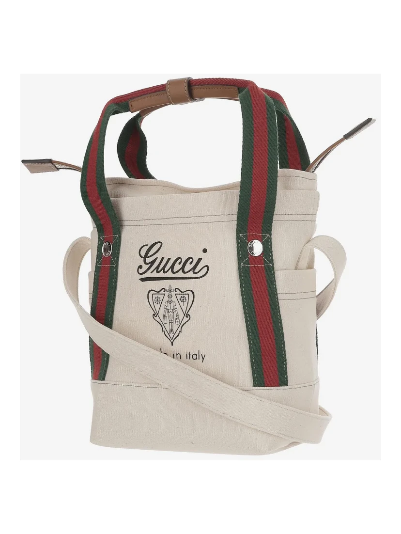 large printed canvas tote bag