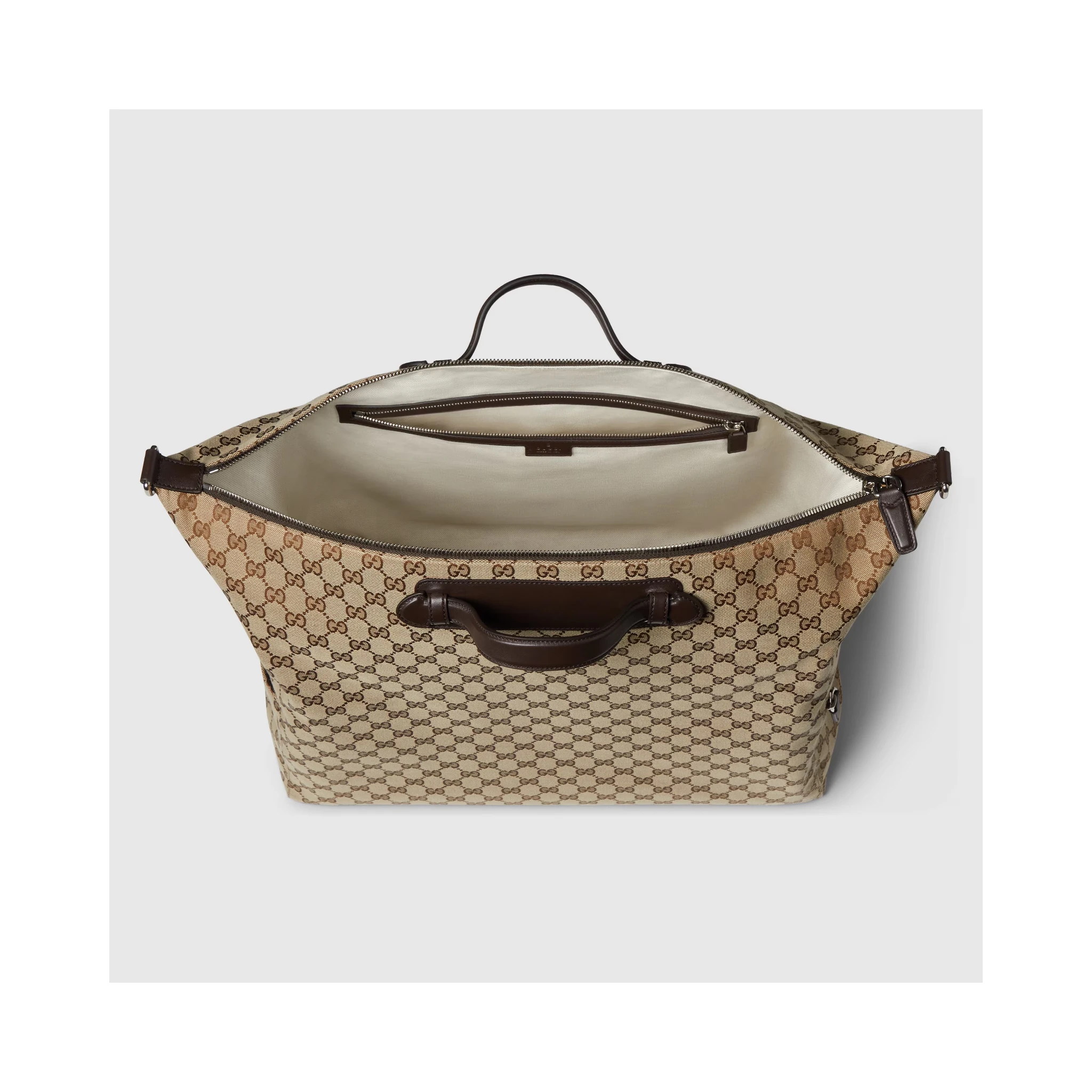 GG canvas medium duffle bag