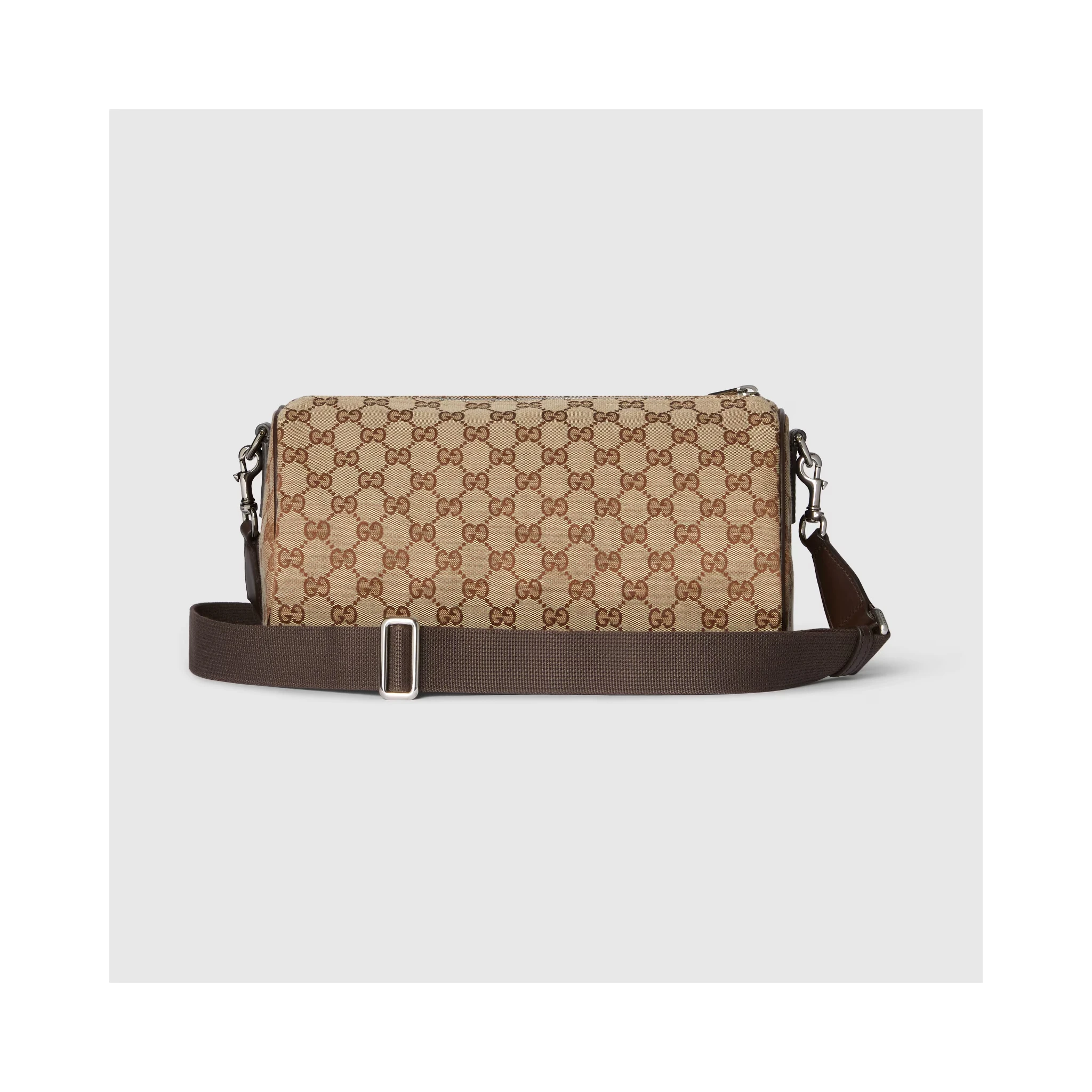 GG canvas cylinder bag