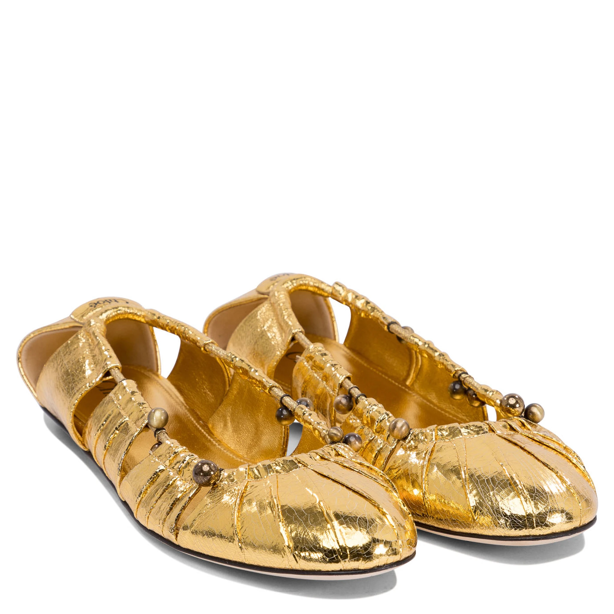 Ballet flats cut-out details